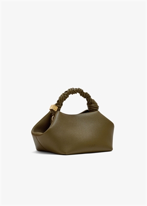 Bou small grained bag Military Olive C2100011 Ganni 